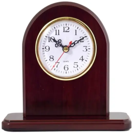 Rosewood Desk Clock Main